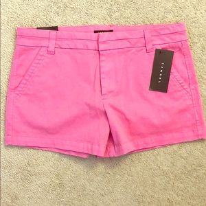 Tinsel, hot pink shorts